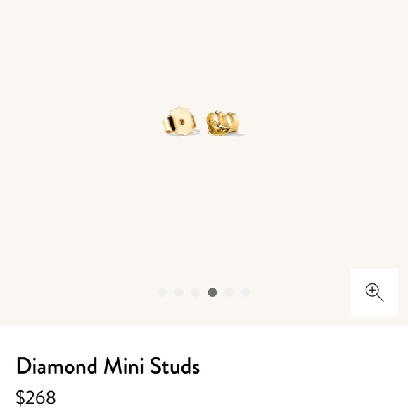 Mejuri Diamond mini studs - Picture 4 of 5